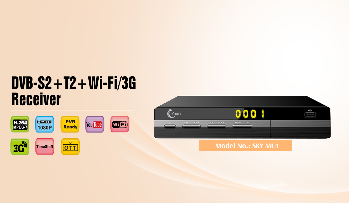 Satellite Receiver decoder SET TOP BOX